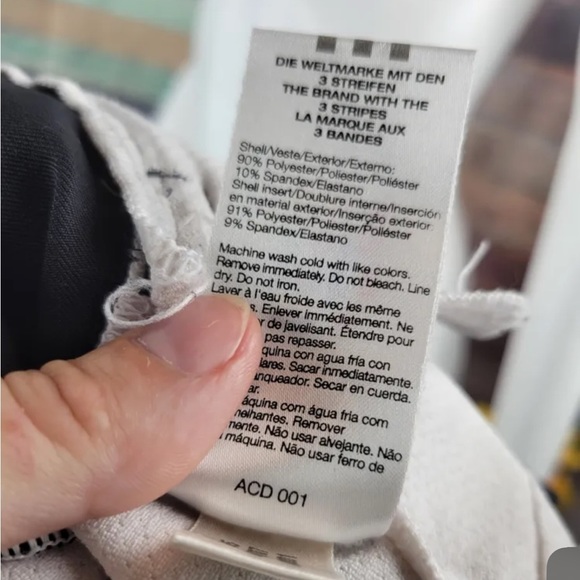 ADIDAS B&W track athletic jacket - Picture 5 of 6